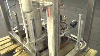 Used- Nash Two Stage Liquid Ring Vacuum Pump stock# - 44231016