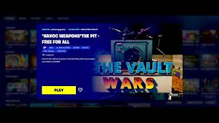 [TUTORIAL] FORTNITE: HAVOC WEAPONS THE PIT   FREE FOR ALL - ISLAND CODE - HOW TO ENTER