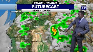 Storm Tracker Forecast: Mild temperatures & mountain thunderstorms Memorial Day