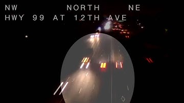 Video Shows Wrong-Way Driver On Hwy. 99 Before Hitting Officer