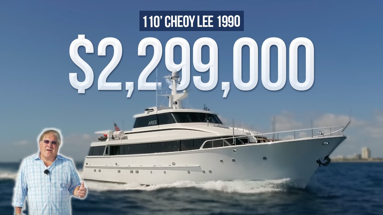 ⁣110 Cheoy Lee Yacht Walkthrough [ARIES]