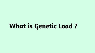 What is Genetic Load  ?
