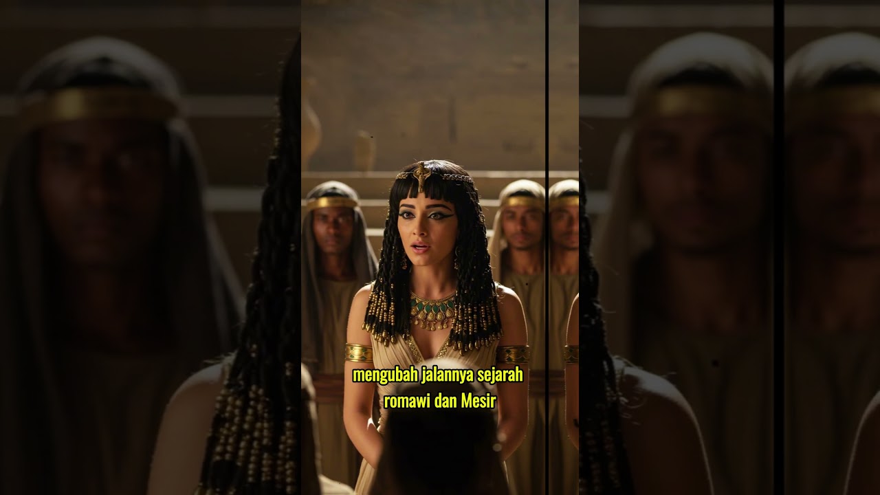 Cleopatra, antara kecantikan & kekuasaan, #Shorts #YouTubeShorts #ViralShorts #TrendingNow #history