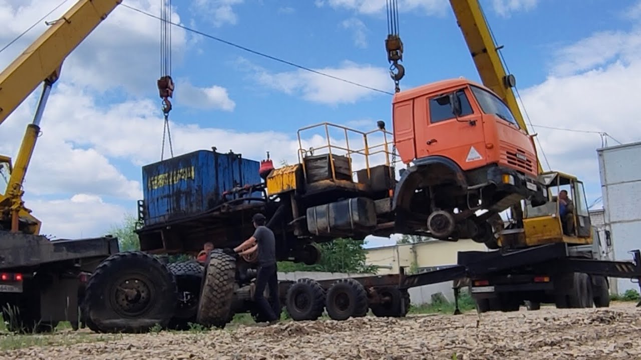 Приняли ещё 2 КамАЗа на капитальный ремонт 💪 - YouTube