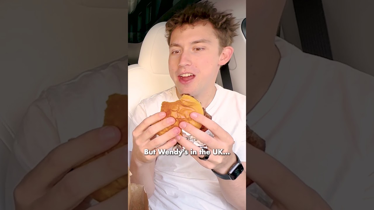 Brits try Wendys for the first time!