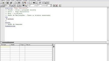 Curso de Lógica de Programação - Aula 04 - Utilizando o Visual G