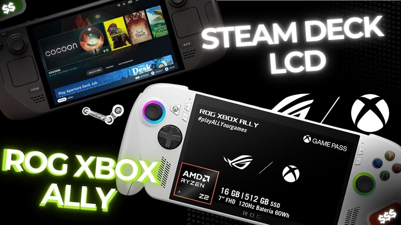 ¿Cuál MERECE más LA PENA para este 2026? 🔥 Asus ROG Ally Xbox VS Steam ...