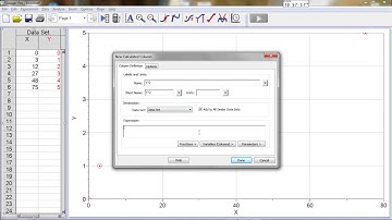 Graphing with Logger Pro II  Test Plot Square Root Function