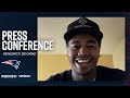 Kendrick Bourne on Cam Newton & First Impression of Pats | Press Conference (New England Patriots)