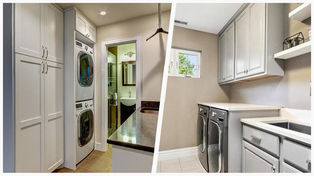 Transforming Small Laundry Rooms with Beige Designs | Designer CheatSheet