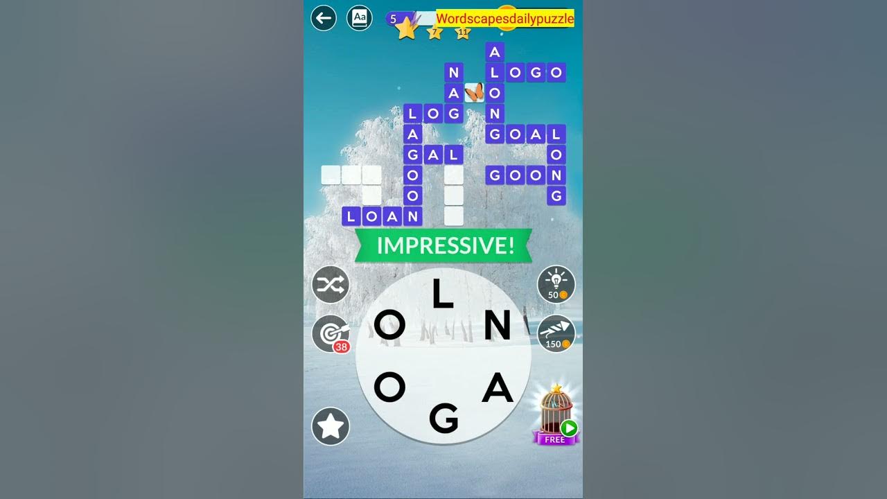 WORDSCAPES Daily Puzzle February 8, 2024 YouTube