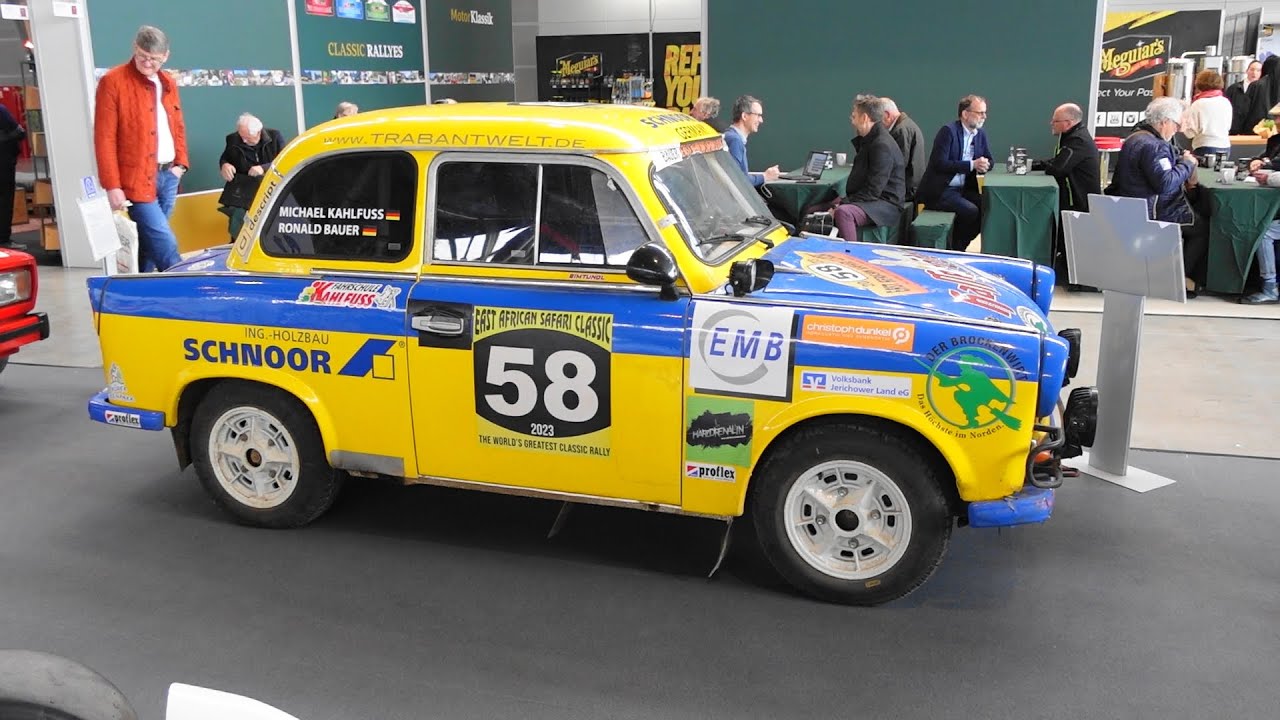 Trabant 600 P60 - East African Safari Rallye 2023 #58 - Retro Classics ...