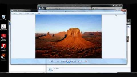 Tobii Demo of the Eye Controlled User Interface on Laptop
