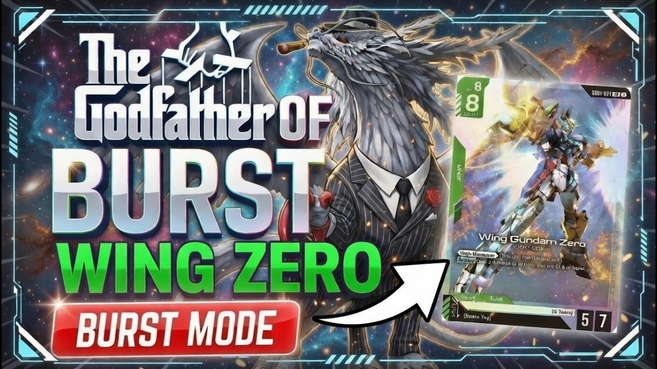 GD03 l THE ORIGIN OF BURST MODE l WING GUNDAM Deck Tech