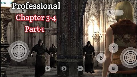 Resident evil4 mobile walkthrough Professional Chapter 3-4 Part1