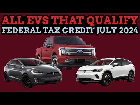Every EV That Qualifies For US Federal Tax Credit Right Now