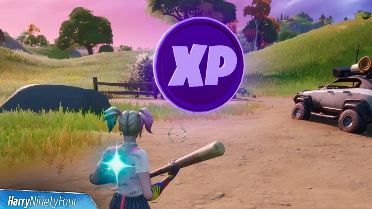 All Week 1 XP Coins Locations Guide - Fortnite (Green ...