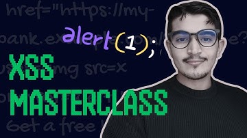 XSS Masterclass : all what you need to know about XSS ! 