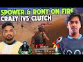 SouL SPOWER & RONY on Fire 🔥 1v5 CLUTCH 😳 Team SouL 🚀