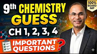 Chemistry 9th Class Ch 1, 2, 3, 4: Most Important Questions for Final Exams screenshot 2