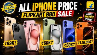 All iPhone Prices in Flipkart BBD 2026! Which iPhone Should You Buy