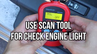 How to Scan a Check Engine Light (CEL or MIL)