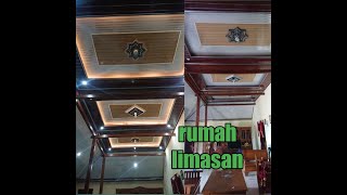 plafon pvc rumah limasan/jawa