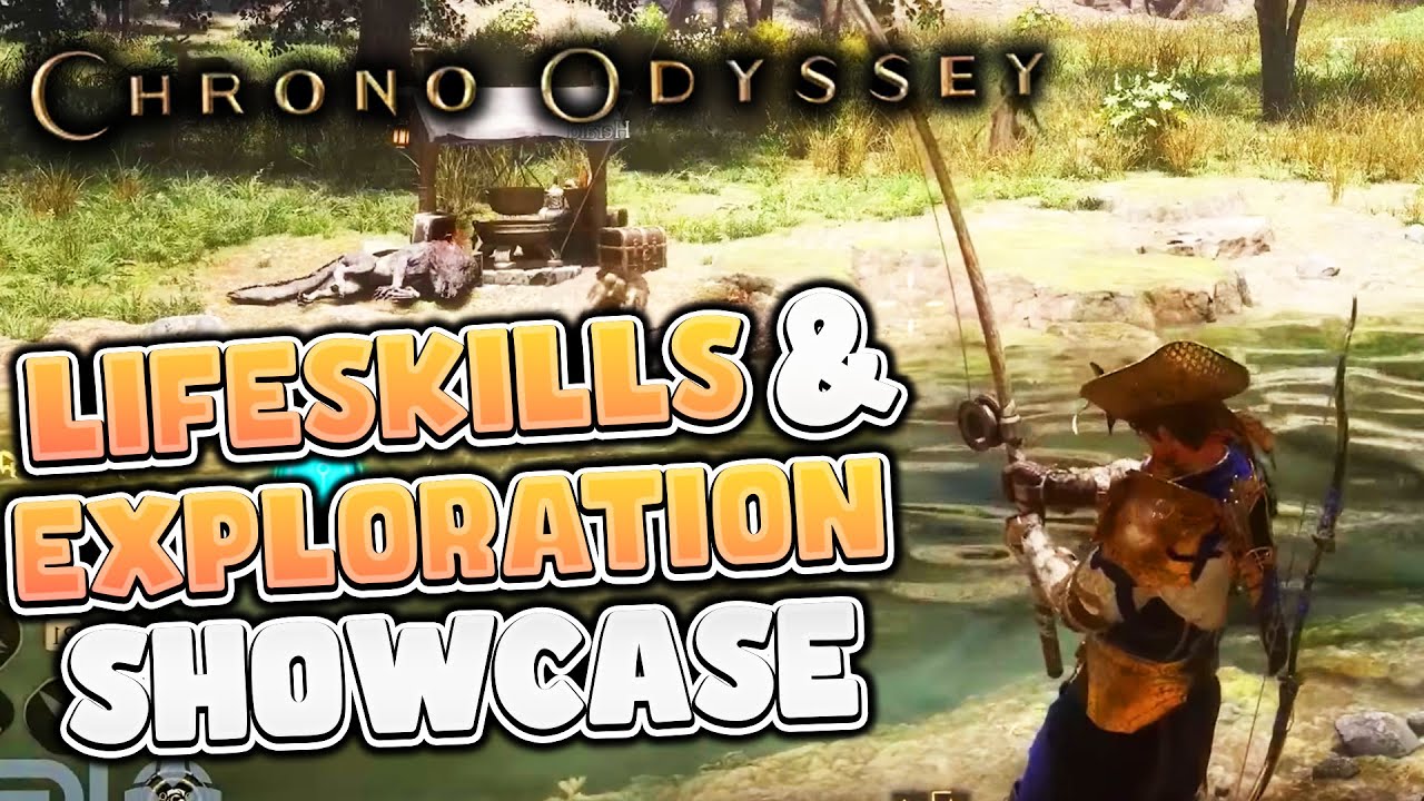 Chrono Odyssey — демонстрация игрового процесса в жанре Lifeskills & Exploration