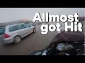 Allmost Got Hit Going To Work on a rainy day!