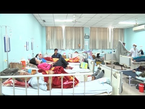 Video Nhiều bệnh viện quá tải bệnh nhân mắc sốt xuất huyết... - youtube