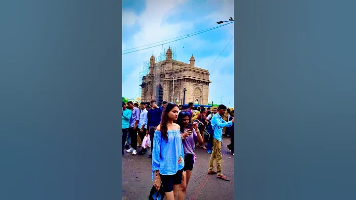 Gateway of India&taj hotel Mumbai #shorts #ytshorts #gatewayofindia #yt #tajhotels #tajhotelmumbai