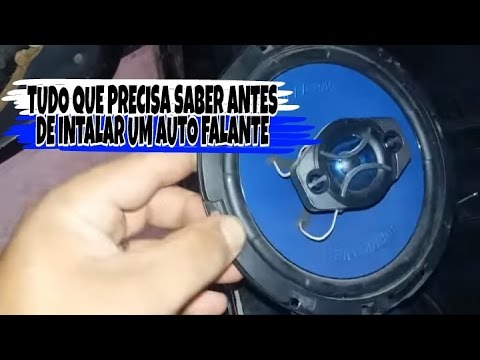 Tudo que você precisa saber antes de instalar um auto falante