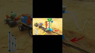Science Project: Working Model of a Miniature Borewell Machine 🚜 #ytshorts