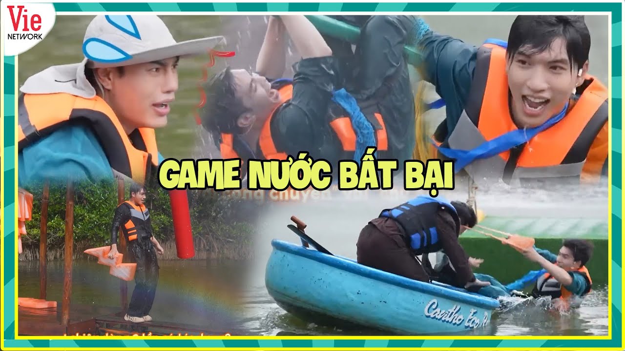 Tổng hợp game nước bất bại 2N1Đ, Dương Lâm, HIEUTHUHAI, Negav choáng váng té sấp mặt