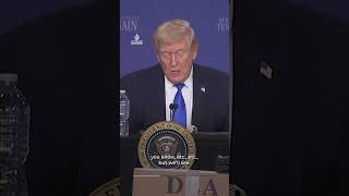 Trump says Iran 'wants peace’ after US military did ‘great job’ | AJ #shorts