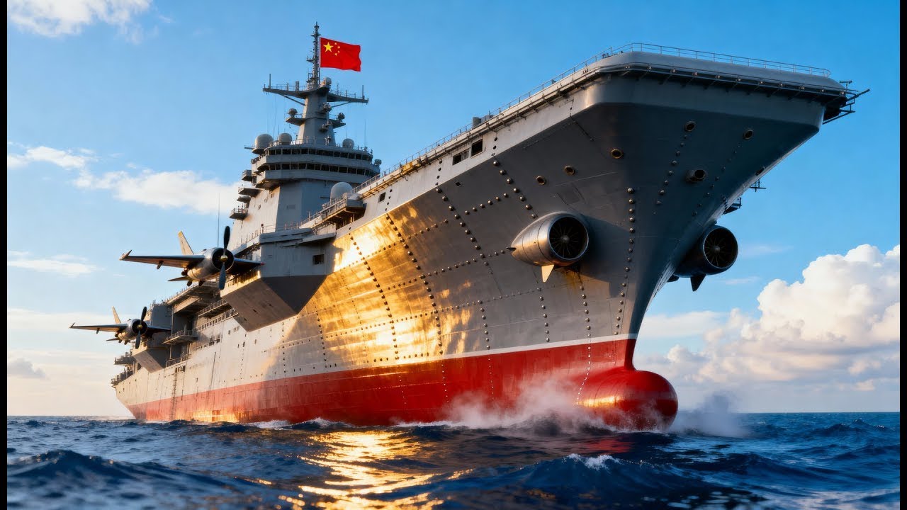 O novo navio da China mudará os oceanos para sempre