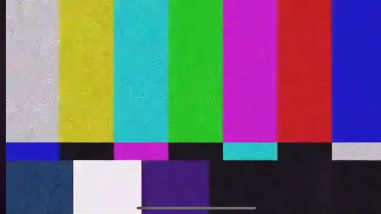 Bug de télévision (4seconde avec son) YouTube