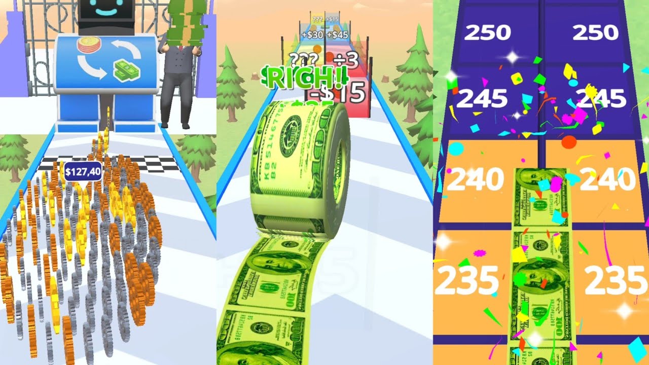 Money Rush Again in New Level Game Mobile Update All Trailer Gameplay iOS,Android