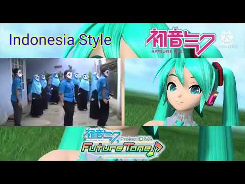 Ievan Polkka vs Senam Pinguin (side-by-side comparison)