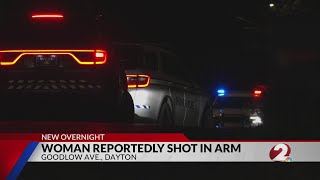 Woman reportedly shot in the arm in Dayton