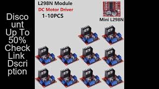 L298N Dc Motor Driver Module L298N Stepper Motor Smart Car Robot Breadboard Peltier High Power L298