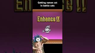 Getting. True form ramen cat in the battle cats #catgod #battlecats #ramen