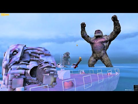 ⭕️ PUBGM ⭕️ GODZILA AND KONG VS MECHAGODZILLA გოძილა და კონგი რობოტი გოძილას წინააღმდეგ