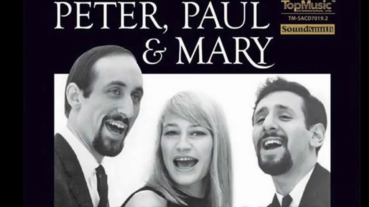 IF I HAD A HAMMER--PETER, PAUL & MARY (NEW ENHANCED VERSION) 720P