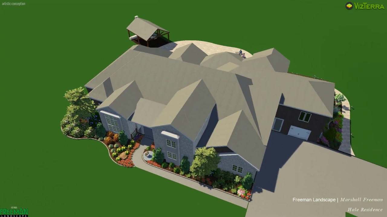 Hale Residence Landscape Installation YouTube