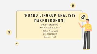 Bab 1 Ruang Lingkup Analisis MakroEkonomi