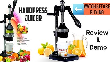 ये जूसर मशीन इतनी फ़ेमस क्यों है ! Viral Juicer- Best Manual Hand Press Fruit Juicer In India 2023