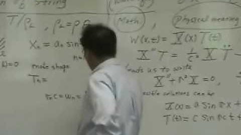 [Lecture 25-2: Vibration of Rod] Mechanical Vibration by Prof. Yang-Hann Kim at KAIST