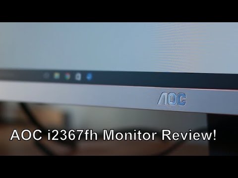 AOC i2367fh IPS Monitor Review! | InfoCannon