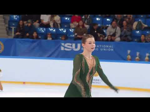 Viktoria Safonova: Denis Ten Memorial Trophy Women SP 08.10.2026